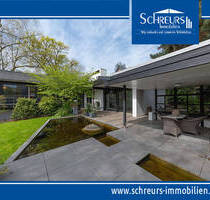 Splitlevel-Bungalow am Sollbrüggenpark in Krefeld-Bockum! Architektur-Highlight in 1A-Lage