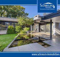 Splitlevel-Bungalow am Sollbrüggenpark in Krefeld-Bockum! Architektur-Highlight in 1A-Lage