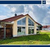Modern Mix - lichtdurchflutetes Einfamilienhaus mit Kamin, edler Ausstattung und Barrierefreiheit - Rabenau Londorf