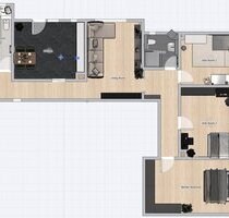 Wohnung Lindenhof 4 Zimmer - 1.650,00 EUR Kaltmiete, ca.  100,00 m² in Mannheim (PLZ: 68163) Lindenhof