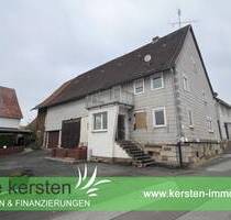 Großes Wohnhaus mit Scheune und ehemaligen Stallungen in zentraler Lage von Twistetal-Mühlhausen zu verkaufen!