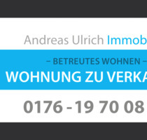 Sanierte 1 Zimmer Wohnung Seniorenwohnung mit Neuer Einbauküche, Balkon mit Blick ins Grüne und TG Stellplatz - Fürth Innenstadt