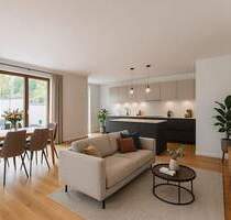 Bezugsfertige Neubau Vier-Zimmer-Gartenwohnung mit großzügigen Terrassen - Frankfurt am Main Eschersheim