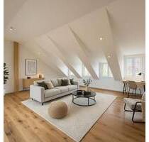 Traumhafte Dachgeschosswohnung mit Balkon im Herzen von Radolfzell - Radolfzell am Bodensee Mitte