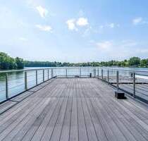 Wohnen auf dem Wasser in Potsdam City: hochwertig ausgestattetes Hausboot mit ca. 110 qm NFL