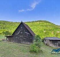 Freizeitgrundstück mit Hütte in herrlicher Umgebung in GeislingenSteige! - Geislingen an der Steige