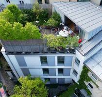Ruhiges, modernes Stadthaus, mit großem, grünen Süd-Dachgarten - München Sendling