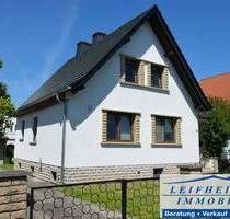 Freistehendes Haus mit Garten und großer Garage in Schlotheim - Nottertal-Heilinger Höhen Schlotheim