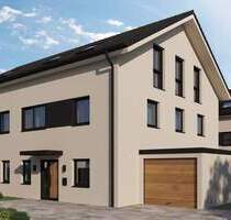 RosenHomes- Neubau moderne Doppelhaushälfte mit Südterrasse, 2 Stellplätzen, KfW 55 - Haus 1 - Zeitlarn Neuhof