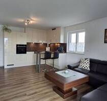 Provisionsfrei - Barrierefreie 3-Zimmer-Wohnung mit Balkon, EBK und Carport in Top-Lage - Adlkofen