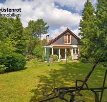Idyll am Wasser: Ferienhaus zur ganzjährigen Nutzung: mit eigenem Bootssteg am 918 m² Grundstück - Spreenhagen / Braunsdorf