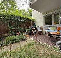 Grüne Stadtoase in Bestlage von Obersendling: 2-Zimmer-Gartenwohnung mit Terrasse und Nähe zur Isar - München Thalk.Obersendl.-Forsten-Fürstenr.-Solln