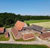 Historischer Resthof mit 6,95 ha. landwirtschaftlichen Flächen in 49637 Menslage OT Renslage! - Menslage / Renslage