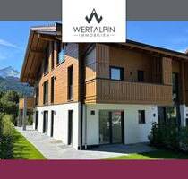 Wohnen im Grünen: Exklusive Gartenwohnung mit Panorama-Rundblick! Aufzug, Tiefgarage - Garmisch-Partenkirchen