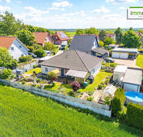 Gemütlicher Bungalow in idyllischer Feldrandlage! Perfekt für Paare oder eine kleine Familie! - Wanzleben / Blumenberg