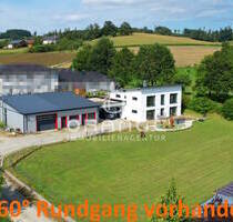 Modernes & neuwertiges (Massiv-) Traumhaus inkl. Gewerbehalle, Büro & großem Garten - nahe B388!! - Bad Griesbach im Rottal / Karpfham