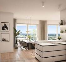 4-Zi.-Eck-Whg.: großzügiger Wohn-Essbereich mit Parkblick, 2 Bäder u. umlaufender Balkon - München Ramersdorf-Perlach