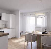 Erstbezug nach Kernsanierung 1-Zimmer-Wohnung mit Balkon und Einbauküche - Erlangen Erlangen-Süd