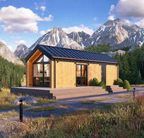 Minihaus KfW 40 förderfähig- zum Dauerwohnen in Schwanebeck bei Nauen!