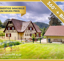 Exklusiver Immobilientraum im Elsass - romantisches Fachwerkhaus am Waldrand - Ludwigswinkel