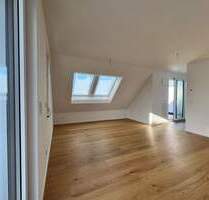Gemütliche NEUBAU-DG-Wohnung über zwei Etagen mit sonniger Dachterrasse und Balkon - München Feldmoching-Hasenbergl