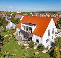 Designorientiertes Wohnen im Grünen - modernes Haus für anspruchsvolle Familien - Monheim