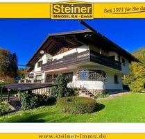 Landhaus mit ca. 400 m² Nutzflächen, Kachelofen, EBK, Schwimmbad, Einlieger-WHG, Garage - Garmisch-Partenkirchen