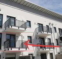 2-Zi. Neubau-Wohnung zum Erstbezug mit ca. 82 m² WNFL, Balkon, Keller, TG und Aufzug - Germering