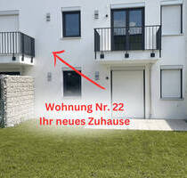 Neubau - Nachhaltig - Zukunftsorientiert: 2-Zi.-Wohnung ca. 78 m² m. zwei Balkonen in Germering