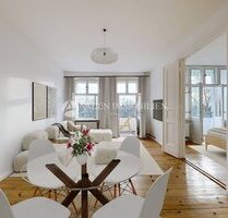 Ab jetzt verfügbar! Traumhafte 3-Zimmer-Altbauwohnung mit Balkon und Loggia. - Berlin Steglitz