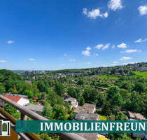 Atemberaubender Weitblick über Elberfeld inklusive - 3 ZKB + 2 Balkone + Garage - Wuppertal Friedrichsberg