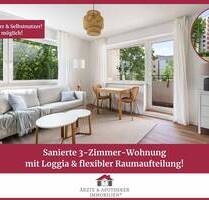 Sanierte 3-Zimmer-Wohnung mit Loggia & flexibler Raumaufteilung! - Bremen Ellenerbrok-Schevemoor