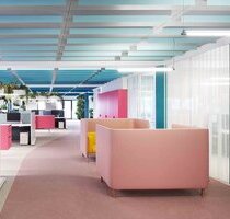 Moderne Office-Fläche in der Kreativschmiede 