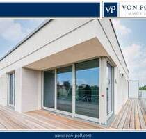 Exklusives Wohnen am Wasser: Luxus-Dachgeschosswohnung mit weitläufiger Terrasse - Berlin Lichterfelde