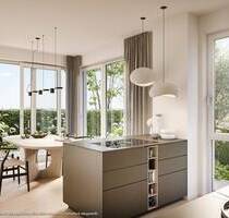 5-Zi.-DHH, real geteilt mit Wellnessbad in der Masteretage u. großzügiger Wohnküche - Kirchheim b. München