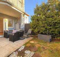 2 Zimmerwohnung mit Gartenbereich und PKW- Stellplatz im Erdgeschoss in Queis