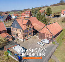 Sanierter Resthof mit Anbau, Scheune und Lager - Hochwertig Wohnen oder Vermieten mit Altbaucharme! - Alfeld (Leine) / Imsen