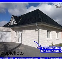 Walmdachbungalow in Fresenburg an der Ems! Neubau!