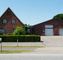 *** Seltene Gelegenheit - Geräumiges Wohnhaus mit multifunktionaler Lagerhalle, auf großem Grundstück, in strategisch guter Lage *** - Blomesche Wildnis