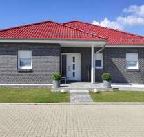 Barrierefreier Bungalow Massivhaus 150 m2 + 60 m2 Terrasse + Doppelgarage 54 m2 - Lehrte Immensen
