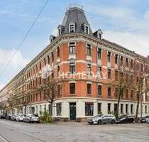 Attraktive 47 m²-Wohnung mit Terrasse in saniertem Jugendstilhaus in Stötteritz - Leipzig