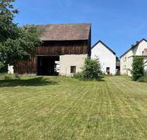 Charmantes Grundstück mit Bestandsscheune in ruhiger Lage - Ideal für Natur- und Landliebhaber! - Röttenbach