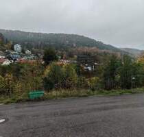 Baugrundstück in Top-Lage von Bad Wildbad mit Blick auf die große Enz
