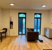 Loftige, möblierte 1-Zimmer-Wohnung mit großer Terrasse zum Erstbezug! - Nürnberg Gostenhof
