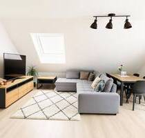 Exklusiv ausgestattete 4,5-Zimmer-Dachgeschosswohnung NEUBAU mit sonnigem Balkon - Filderstadt Bernhausen