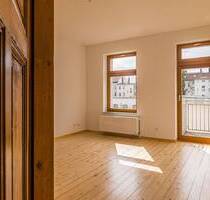 Viel Licht & Platz: 2-Zimmer-Altbauwohnung mit Ost-Balkon - Leipzig Neustadt-Neuschönefeld
