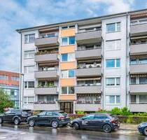 Gut geschnittene 3 Zimmer-Wohnung nach Bedarf zur 4 Zimmer-Wohnung erweiterbar - Düsseldorf Rath