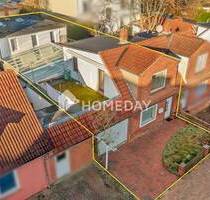 Ungewöhnliches, uriges Reihenmittelhaus mit vielen Highlights, in zentraler Lage - Lübeck St. Lorenz Süd