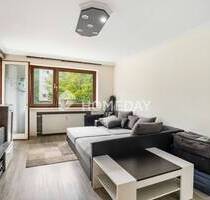Charmante 2,5-Zimmer-Wohnung mit Loggia und Einbauküche in gepflegtem Mehrfamilienhaus - Köln Niehl