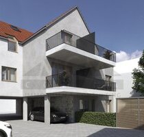 Grundstück mit Baugenehmigung für MFH + 1-FH in idyllischer Lage nahe Mainufer mit ca. 600m² Wfl. - Hattersheim am Main / Okriftel